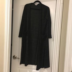 Heathered charcoal/Black S Lularoe Sarah